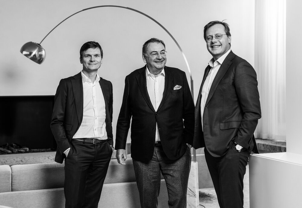 v.l.n.r Davy Demuynck, Paul Thiers & Kristof Vanfleteren