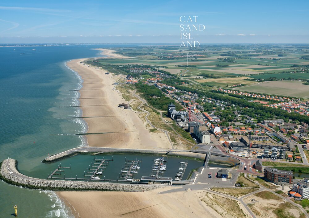 Luchtbeeld Cadzand